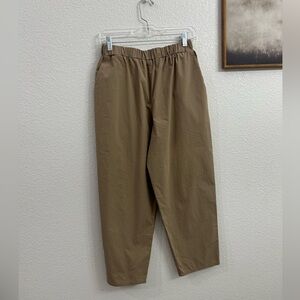 Dusan beige Wide Leg pants cotton size Medium